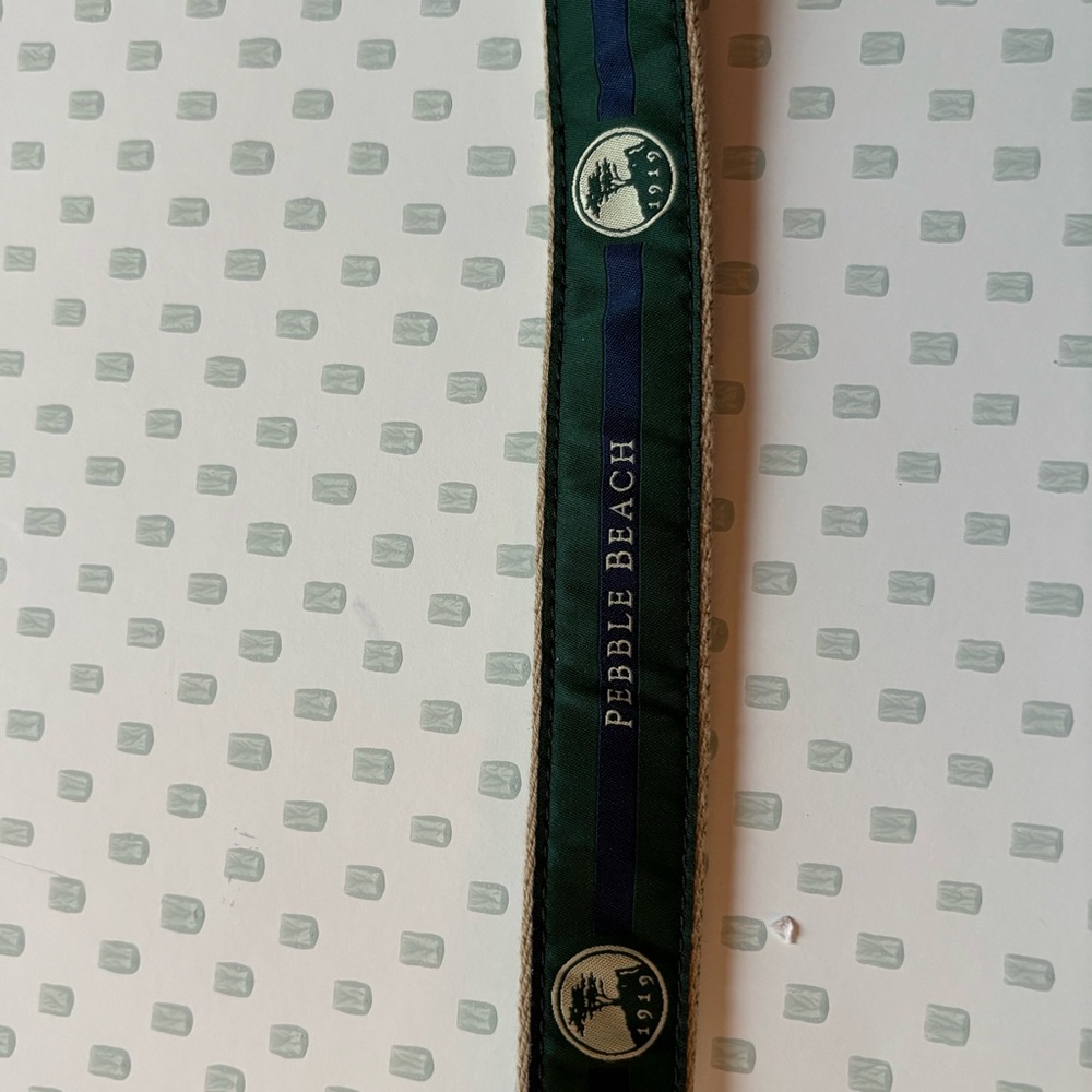 FIRM PRICE Pebble Beach 1919 Golf Belt - Picture 12 of 13